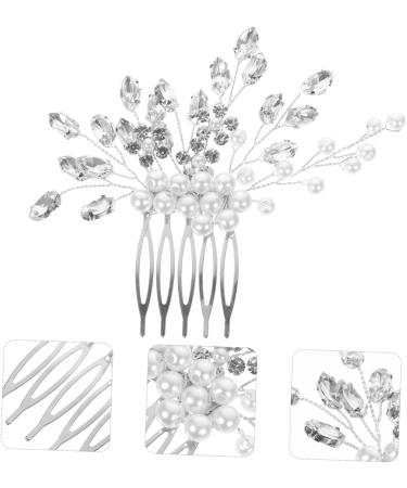 ABOOFAN Hair Jewelry Hair Accessories Hair Styling Accessories Wedding Hair Clip Fairy Jewelry for Women Hanfu Hair Comb Pearl Bride - Buy Online on GoSupps.com