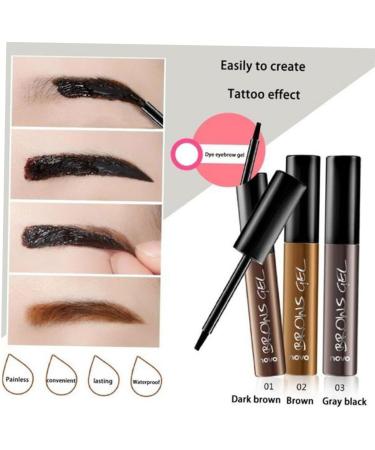 FOMIYES 3pcs Long-lasting Peel Make Brow Gel Ladies For Eye Pen Tint Off Women Waterproof Up - Buy Online on GoSupps.com