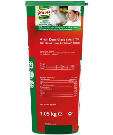 Knorr Rich Demi Glace Sauce Mix 1.05 kg (Makes 7L) & Pepper Sauce Mix 600g (Makes 5L) 15116905 - Buy Online on GoSupps.com