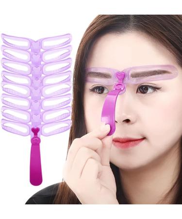 Thrush card1PC Professional Eyebrow Stencils Eyebrows Grooming Stencil Kit Brow Shaping Templates Eyebrow Drawing Card DIY Makeup Tools - Buy Online on GoSupps.com