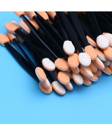 DOITOOL 100pcs Sponge Makeup Eyeshadow Brush Eye Shadow Applicator Brush Disposable - Buy Online on GoSupps.com