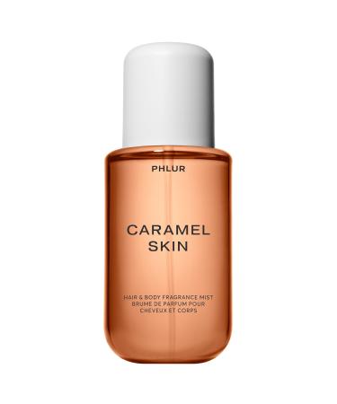 PHLUR Caramel Skin Body Mist - Hair & Body Mist for Women & Men Fragrance - Caramel Body Spray with Vanilla Brown Sugar Bergamot Sandalwood & Musk (8 Fl Oz)