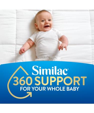 Similac 360 Total Care Infant Formula with 5 HMO Prebiotics - Non-GMO Baby Formula Powder - Case of 6, 1.92 Pound Cans - Buy Online on GoSupps.com