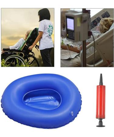 Air Inflation Bed Pan Washable Portable Elderly Inflatable Potty Anti Bedsore Toilet Urinal for Elderly Bedridden with Pump(2 pcs) - Buy Online on GoSupps.com