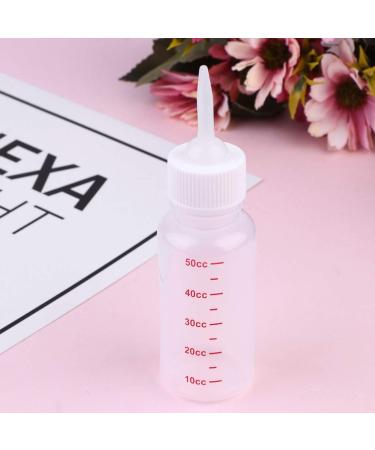 Baby Pet Feeding Bottle 50 Ml Squeeze Liquid Bottle for Kitten Puppy Small Animals Feeding Tool Pointed Milk Feeder with Scale 6 Pcs - Buy Online on GoSupps.com