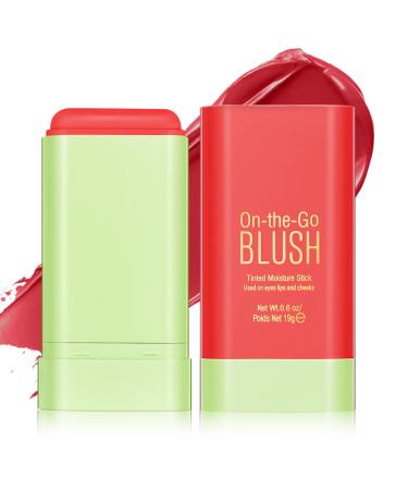 Lophe cream blush stick rouge stick for eyes cheeks and lips moisturizing face cream blush natural milk makeup matte rouge multi -use cheeks for all skin tones cosmetic (02)