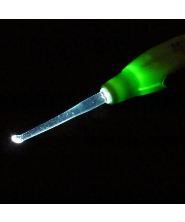 Green Plastic Handle Flashlight Ear Wax Cleaner Tool - Qtqgoitem (Model 6b2 8ac 41c 977 2b9) - Buy Online on GoSupps.com