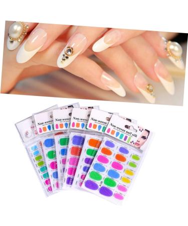 DOITOOL 3 Sets Non-woven Nail Silk Extension Manicure Tools Professional for Girlfriend Nail Polish Kit Nail Kit Nail Sticker Nail Extension Form Nail Extension Fiber Repair Suite - Buy Online on GoSupps.com
