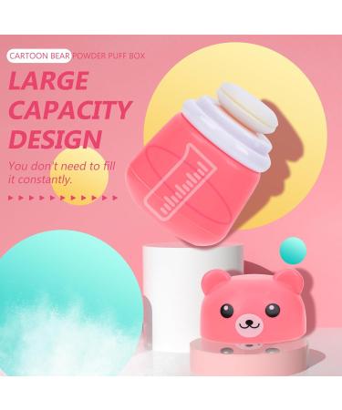 Bo te de Poudre pour Gar on Fille Petit Ours Bo te de Poudre N Vide pour Nourrisson Design Simple - Buy Online on GoSupps.com