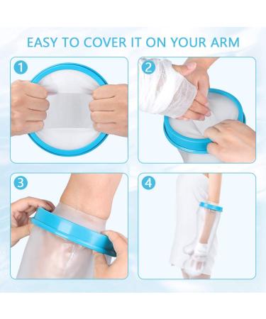 Yosoo Health Gear Waterproof Arm Cast Cover - Adult Short Arm Protector for Shower & Bath - Buy Online on GoSupps.com