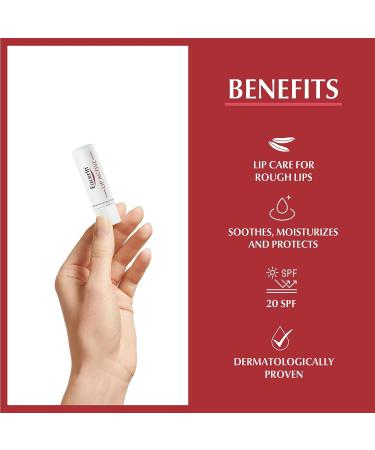 Eucerin Active Care Lip Balm - Hydrating and Nourishing Formula - Buy Online on GoSupps.com