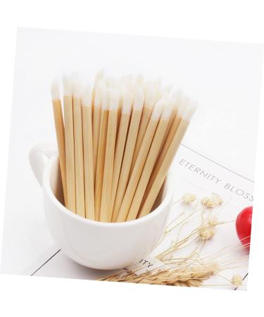 Buy Minkissy 400 Pcs Wooden Lip Brush Set - Disposable Makeup Applicator with Bamboo Handle for Lipstick | Perfect for Makeup Artists & Daily Use - Buy Online on GoSupps.com