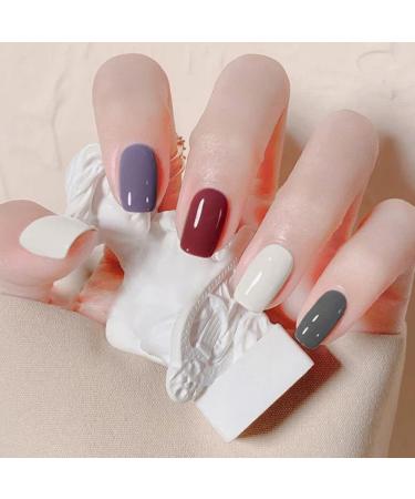 4 Colors Nail Repair Care Base Coat Soak Off Solid Canned Cream UV LED Varnish Gel Jelly Painting Gel Nail Gel Polish - (Color: 10) - Buy Online on GoSupps.com