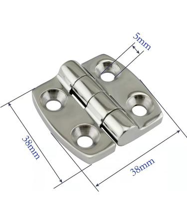 Stainless Steel Marine Boat Hinges 1-1/2 x 1-1/2 Pair - High-Quality Hardware - Buy Online on GoSupps.com