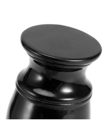 High-Quality Portable Razor Brush | Resin Shaving Brush with Black Grip | Perfect for International Shaving Needs - Buy Online on GoSupps.com