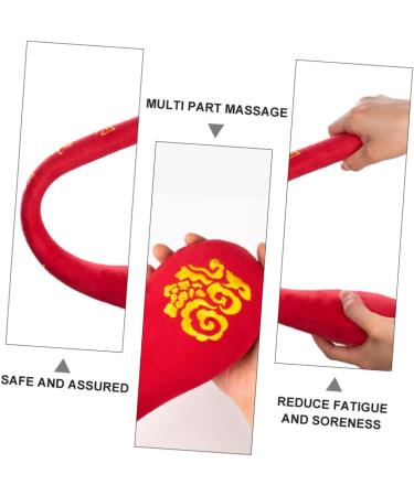 Buy Cabilock Body Massage Device - 2 Pieces Meridian-Shot Massage Roller & Silicone Ball for Lymph & Back Relief | Manual Knocking Hammer for Effective Hand Massage - Buy Online on GoSupps.com