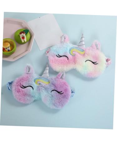 NOLITOY Unicorn Eye Patch Hair Ties - 3pcs Cotton Eye Cover & Blindfold for Sleep Travel & Gifts - Buy Online on GoSupps.com