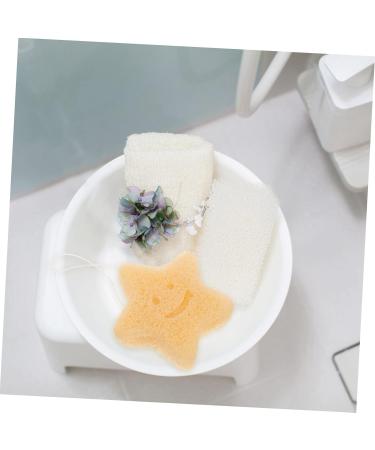 Zerodeko Konjac Face Wash Sponges & Exfoliating Back Scrubber - 4 Pcs Bath & Dishwashing Puffs - Travel-Friendly Body Cleansing Loofah - Buy Online on GoSupps.com