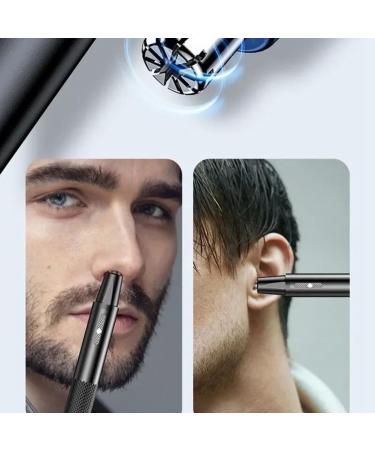 Buy Electric Nose Hair Trimmer for Men - USB Rechargeable Professional Ear & Nose Trimming Tool - Buy Online on GoSupps.com