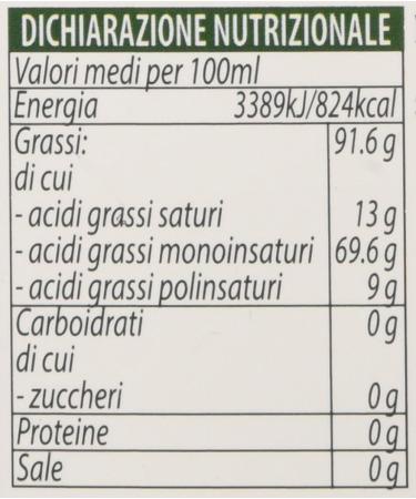  Italian Gourmet E.R. Basso Olio Extra virgin olive oil 100% Italian virgin olive oil cold pressed 1 l + Italian Gourmet Polpa 400 g - Buy Online on GoSupps.com