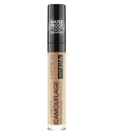 Catrice Liquid Camouflage High Coverage Concealer (1x5ml) liquid make-up cover pen waterproof 12h opacity No. 080 Caramel beige