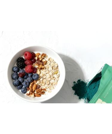 Erda Nutrition Organic Spirulina Powder 90g Premium Plant-Based Superfood | Vegan Non-GMO Nutrient-Dense Green Powder for Energy Immunity & Detox - Buy Online on GoSupps.com