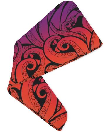 Octopus Tentacles Microfiber Hair Towel Wrap for Women - Super Absorbent Hair Turban 10"x26" - International Shipping Available - Buy Online on GoSupps.com