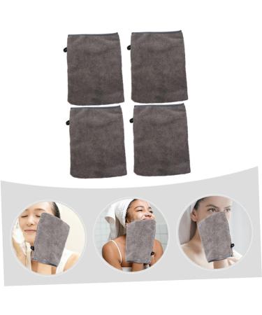 Beaupretty Facial Cleaning Gloves Fiber Makeup Remover Skin Scrubber sponges Mittens Kids esponjas para maquillaje face wash face Sponge Facial Polyester Edging Face Washing Mitt - Buy Online on GoSupps.com