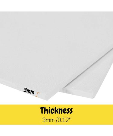 Mr. Pen Canvas Panels 2 Pack 8x10 Inch Triple Primed for Oil & Acrylic Paints - Painting Drawing & Art Supplies - Blank Canvas Boards for Artists - 3mm Thickness - Buy Online on GoSupps.com