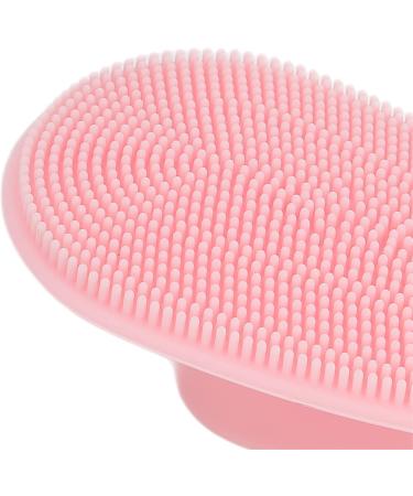 Silicone Face Brush - Multifunctional Facial Cleansing Brush for Baby Shower (Pink) | International Shipping Available - Buy Online on GoSupps.com