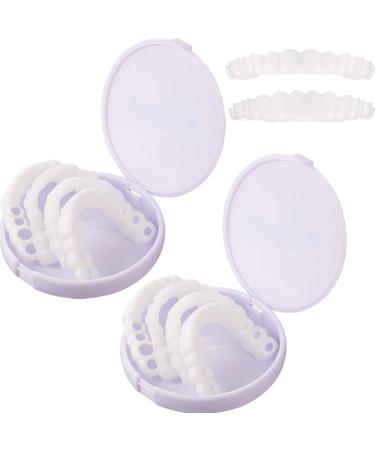 XLBHSH Snap-On Veneers | 2 Pairs Fake Teeth Cosmetic Braces for Instant Smile Transformation - Buy Online on GoSupps.com