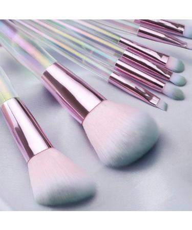 Makeup Brush 8 Pieces Color Handle Makeup Brush for Concealer Foundation Eyeshadow Blush Easy to Carry Brush Sets - Buy Online on GoSupps.com