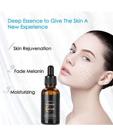 Organic Face Serum Plant Vitamin Illuminating Day and Night Moisturizing Essence Lightens Wrinkles Freckles Suitable for sensitive skin 30 ml - Buy Online on GoSupps.com