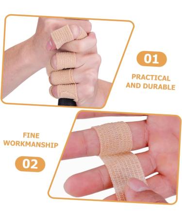 INOOMP 1 Roll Finger Sports Wrap - Adhesive Injury Tape Non-Slip Gauze & Wrist Wrap for Wounds - Ideal for Sports & First Aid - Buy Online on GoSupps.com
