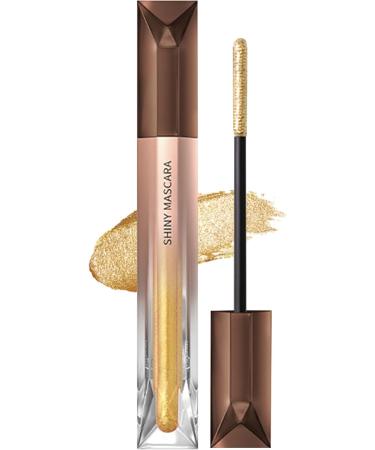  Zunishaone Glitter mascara for eyelashes shimmering mascara - Volumizing mascara Eyelash cosmetics waterproof makeup mascara lift curling eye makeup that multiplies - Buy Online on GoSupps.com