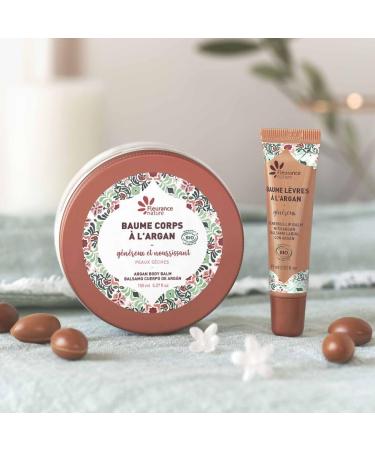 Fleurance Nature- Moroccan Treasure Box with Argan- 100% Pure Argan Oil- Argan Body Balm- Argan Lip Balm- Certified Organic Made in France Face Beauty Care Gift Box 24585 - Buy Online on GoSupps.com
