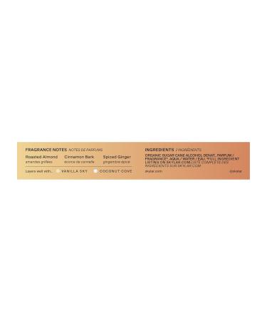 Skylar Fall Cashmere Eau de Parfum - Hypoallergenic & Clean Perfume for Women & Men Vegan & Safe for Sensitive Skin - Spicy Gourmand Perfume with Notes of Cinnamon Almond & Ginger - 10mL /0.33 Fl oz - Buy Online on GoSupps.com