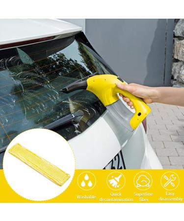 Tiamorph 5 Pack Window Vacuum Cleaning Pad Compatible with WV2 WV5 window cleaner Microfibre Swipping Cloth Pads Cleaner Accessories Yellow - Buy Online on GoSupps.com