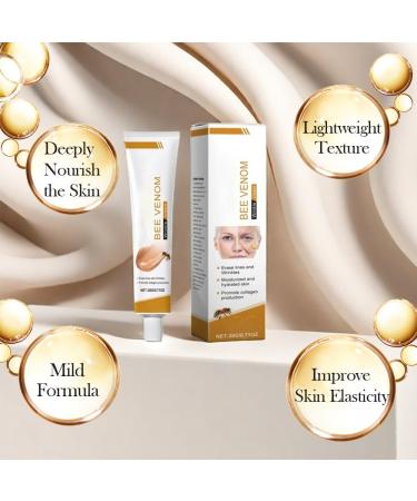 Bee Venom Cream Wrinkle Removal Cream Firming Moisturizing Lifting Skin Suitable for the Face and Neck - Buy Online on GoSupps.com