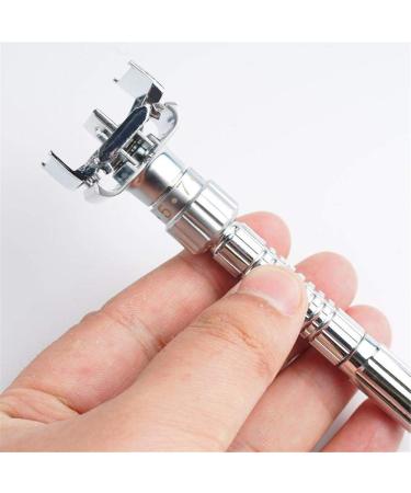 Buy Manual Shaver 1-9 Adjustable Double Edge Razor - Perfect Father's Day Gift with 5 Replacement Tools | International Shipping Available - Buy Online on GoSupps.com