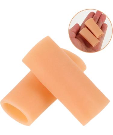5 Pairs Finger Protector Sleeves - Joint Protection Covers for Finger Safety | Khaki Finger Covers - Buy Online on GoSupps.com