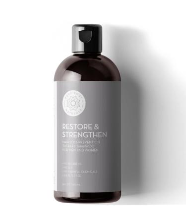 Hair Loss Shampoo to Restore and Strengthen, Large 16 Ounce, DHT Blocker Shampoo for Thinning Hair, for Men and Women by Pure Body Naturals (Label Varies) 16 Fl Oz (Pack of 1)