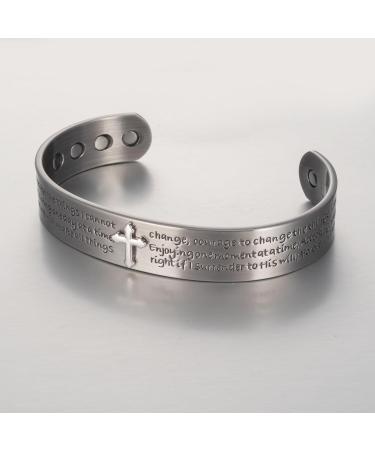 Buy Enermagix Magnetic Copper Bracelets for Men & Women | 99.9% Solid Copper Magnetic Cuffs (3539 Gauss) - Buy Online on GoSupps.com