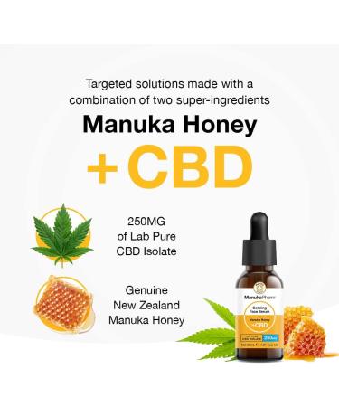 Manuka Pharm Calming CBD Face Serum 30ml - Buy Online on GoSupps.com