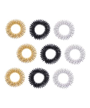 Gleavi wrist massager 9-part massage device metal bracelet Chinese bracelet snail toys metal decompression toy spiky finger sensor