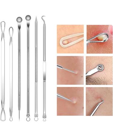 Pimple Popper Tool Kit - 15PCS Blackhead Remover & Extraction Tools for Estheticians - Buy Online on GoSupps.com