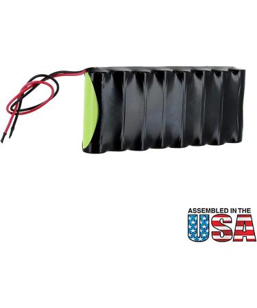 2pc 9.6V Custom NiMH 2100mAh Batteries for Futaba NT8JY - Upgrade & Improve Performance - Buy Online on GoSupps.com