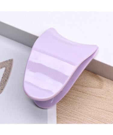 JUOPZKENN False eyelash assistant beauty tool plastic eyelash curler sticker eyelash curler Eyelash Aid Plastic Tweezers Eyelashes Curler Clip Ins Forceps Tools (#2 purplish) - Buy Online on GoSupps.com