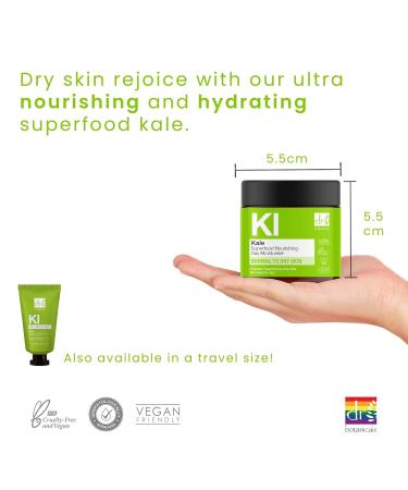 Dr Botanicals Kale Superfood Nourishing Day Moisturiser 60ml | Apothecary Collection | International Shipping - Buy Online on GoSupps.com