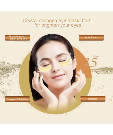 5 Pairs Crystal Collagen Eye Mask - Dark Circles & Fine Lines Treatment - Buy Online on GoSupps.com